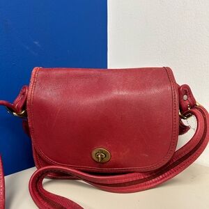 Coach Red 9965 Legacy Small Flap